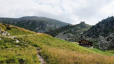 Unterwegs in Richtung Chemnitzer Hütte
