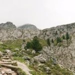 Im Anstieg auf die Peitlerscharte