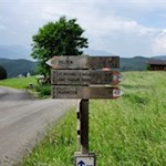 Diese Wanderung ist gut beschildert