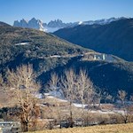 Vor uns erheben sich die Villnösser Geisler