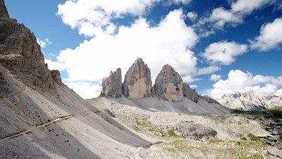 Die Drei Zinnen, das steinerne Herz der Dolomiten