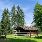 Unterhalb des Tschafon lädt der Tschafonleger zur kurzen Rast