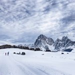 Vor verträumter Kulisse zur Sanon Hütte