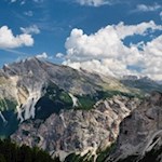 Unser Blick fällt auf den nahen Dürrenstein