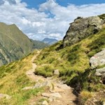 Auf dem Jägersteig zu den Spronser Seen