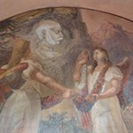 Das mittlerweile wieder sichtbare Konterfei des Habsburgerkaisers musste nach dem Ersten Weltkrieg übermalt werden