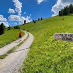 Nur noch fünf Gehminuten trennen uns von der Vaciara Hütte...