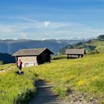 Auf dem Weg Nr. 10 nach Compatsch