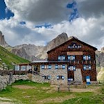 Rotwandhütte im Rosengarten