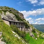 Rifugio Sala auf dem Weg zum Arzalpenkopf