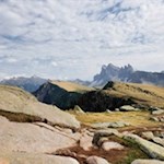 Gipfelblick von der Raschötz in Richtung Geislerspitzen