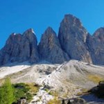 Die spitz zulaufenden Villnösser Geisler