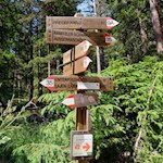 Die Wanderung zur Unterpulghütte ist auch als MTB-Tour ausgeschildert