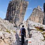 Escursione alle Cinque Torri