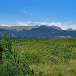 Der Rundweg Sam öffnet schöne Ausblicke auf den Villanderer Berg