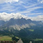 Die Geislergruppe, das Wahrzeichen des Villnösser Tals