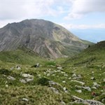Vor der Kulisse des Gitschberg zurück zur Bergstation