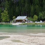 View of the Dürrensee restaurant