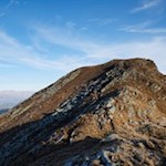 Über einen aussichtsreichen Kamm in Richtung Glaitner Joch