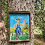 Sul sentiero delle api di Campo di Trens si possono trovare anche cose divertenti