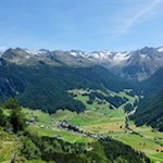 Ausblick von der Unterrieseralm