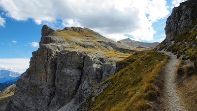 Über das Ciampeijoch zur Puezhütte