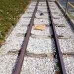 Auf diesen Schienen reisten einst mondäne Kurgäste an...