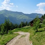 Auf dem Weg zur Hühnerspielhütte