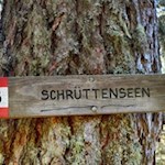 Wandern zum Schrüttensee