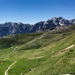 Bereits auf dem Hinweg erschließen sich traumverlorene Ausblicke