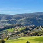 L'escursione all'Hofer Alpl apre una splendida vista su Fie e sul Renon.