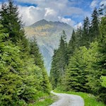 Auf dem Rückweg gerät die Wetterspitze in unser Blickfeld