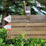 Der Partschinser Waalweg ist gut ausgeschildert