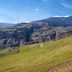 Durch Wiesen und Felder zum Ansitz Fonteklaus