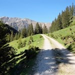 Auf dem Weg Nr. 30 zur Martalm