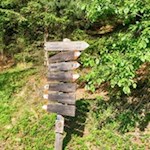 Der Aufstieg auf die Eidechsspitze ist mit 3:50 h angegeben