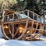 Kunstwerk auf dem Weg nach St. Jakob