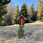 Flurkreuz auf dem Weg zur Jenesier Jöchl Alm