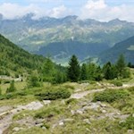 Unterwegs erschließen sich malerische Ausblicke