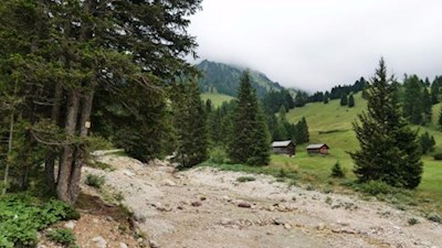 Torrente Caseril in val di Funes