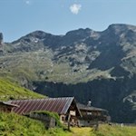 Hinter der Oberen Engbergalm wird der Weg steiler