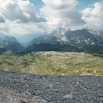 Gipfelblick vom Seekofel