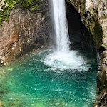 Der untere Luttacher Wasserfall