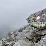 Gesicherte Passage auf dem Kellerbauerweg