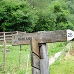 Auf dem Weg Nr. 26 zurück nach Rabland