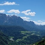 Blick auf den Schlern und den Tschafon