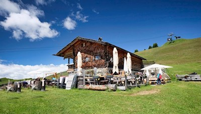 Contrin Schwaige auf der Seiser Alm