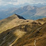 Blick auf den Anstiegsweg