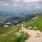 Abstieg zur Paolina Hütte