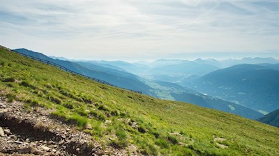 Ostwärts gerichteter Blick ins Pustertal